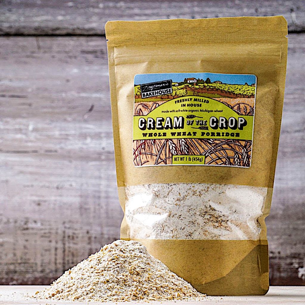 Freshly milled wheat from Zingerman's Bakehouse makes a wonderful meal.